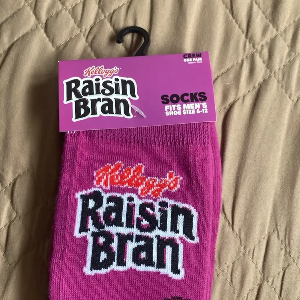 Kellogg’s Raisin Bran Novelty Socks